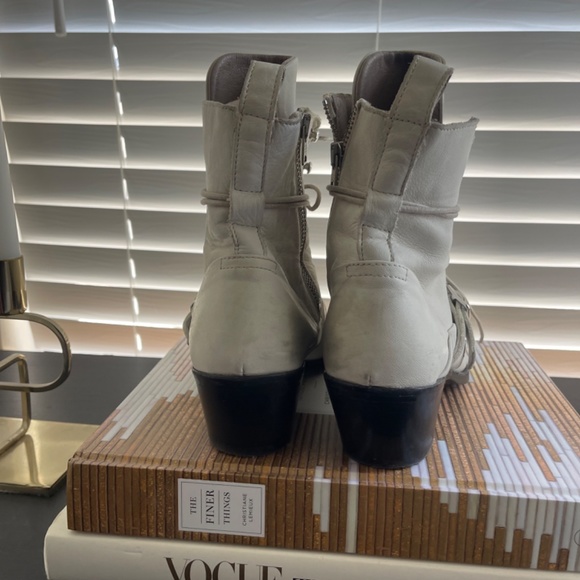 White Allsaints Booties - Picture 4 of 5